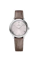 Horlogeband Omega 032Z016927 / 43413306052001 / De Ville Krokodillenleer Taupe 14mm - thumbnail