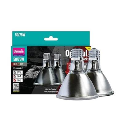 Arcadia optimal heating pack 75w halogen 50w deep heat Habistat Aquadistri - Aquadistri Arcadia optimal heating pack 75w halogen 50w deep heat Habistat Aquadistri - Aquadistri