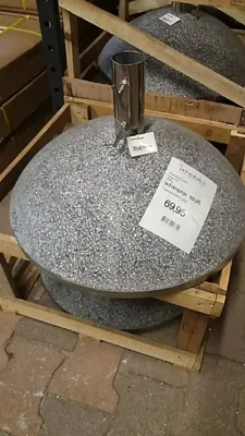 Parasolvoet 35 kg - Grijs/Wit Parasolvoet 35 kg - Grijs/Wit