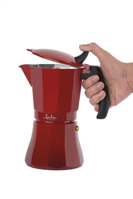 Italiaanse Koffiepot JATA CAFETERADEINDUCCIÓNROJAVULCANO Rood Aluminium 9 Kopjes (1 Stuks) - thumbnail