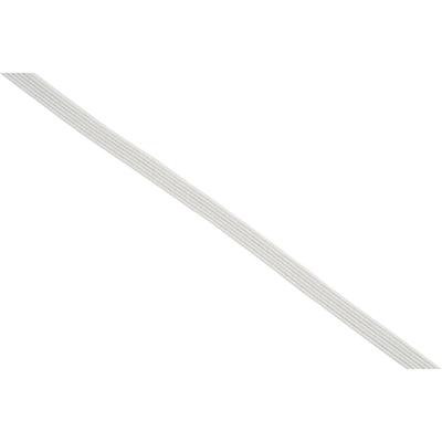 Creativ Company Elastiek dikte 6mm wit, 50m