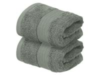 LIVARNO Set van 2 gastendoekjes 30 x 50 cm (Mint) - thumbnail