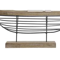 Decoratieve figuren Home ESPRIT Wit Natuurlijk Kaarsenmaker Zeeman Verouderde afwerking 54 x 15 x 61,5 cm - thumbnail