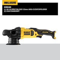 DEWALT DCM848N-XJ Haakse Accu Polijstmachine excentrisch 125-180mm 18V XR - Exclusief Accu en Lader - thumbnail