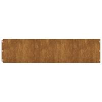 Gazonranden 10 stuks 25x103 cm flexibel cortenstaal - thumbnail