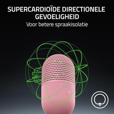 Razer Seiren V3 Mini Microfoon Roze - thumbnail
