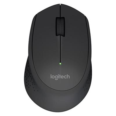Logitech M280 2 4 GHz 3-toetsen 1000DPI draadloze optische muis draadloze bereik: 10m (zwart)