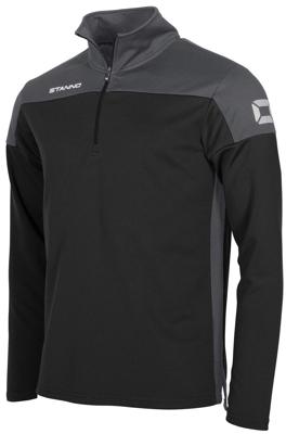 Stanno 408015 Pride 1/4 Zip Top - Black-Anthracite - L Stanno 408015 Pride 1/4 Zip Top - Black-Anthracite - L