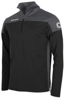Stanno 408015 Pride 1/4 Zip Top - Black-Anthracite - XL - thumbnail