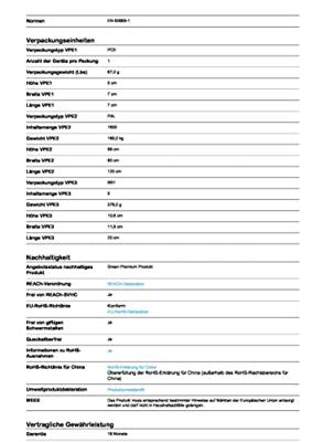 ELSO universele schakelaar WDE011221 met centrale plaat SW Renova Zwart 1 stuk(s)