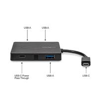 TARGUS HARDWARE Concentrateur (hub) - 3 x SuperSpeed USB 3.0 + 1 x USB-C (passage de puissance) - de bureau - thumbnail