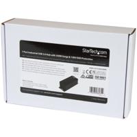 StarTech.com 7 Port USB 3.0 Hub met Voeding & Overspanningsbeveiliging - Industrial Powered USB 3.0 Data Transfer Hub - Muur/Bureau/Din Rail Mountable - Metalen USB 3.1 Gen 1 5Gbps Hub - thumbnail