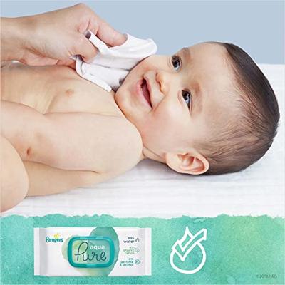 Pampers Pampers Vochtige Doeken Harmonie Aqua (3x48) 144 - thumbnail