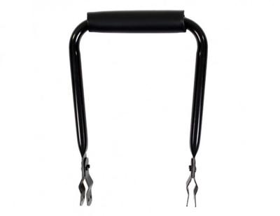 kinderrugsteun dragerbevestiging 28 x 13 cm zwart kinderrugsteun dragerbevestiging 28 x 13 cm zwart