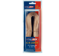 Speakerkabel - 2X2,5mm 10m Transparant (CS225X) - thumbnail
