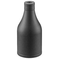 fitting casing metaal zand zwart - thumbnail