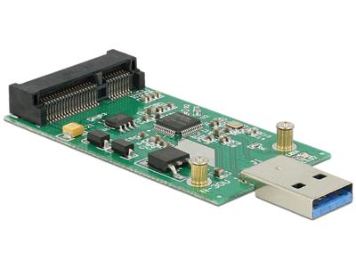 Delock 62681 Interface-converter [1x USB 3.0 - 1x mSATA] - thumbnail