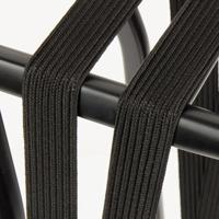 Qibbel Widek suv veiligheidsbinder haak/haak zwart breed - thumbnail