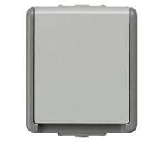 Siemens 5UB4717 Wandcontactdoos met randaarde Delta Grijs Schakelmateriaal 1 stuk(s) - thumbnail