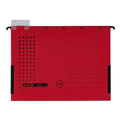 Elba Hangmap chic ULTIMATE DIN A4 Rood 5 stuks/pak 100560145 5 stuk(s)