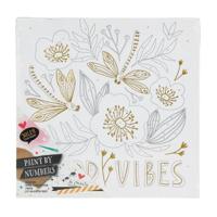 Merkloos / Sans Marque Schilderset met canvas, 25x25cm - thumbnail