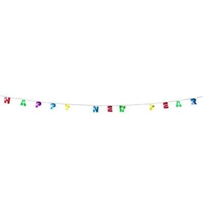 Led-lichtslinger &apos;Happy New Year&apos; (1,6m)