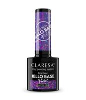Claresa rainbow jello base coat violet 5ml - thumbnail