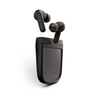 Urbanista Phoenix Hybride Active Noise Cancelling Wireless Earbuds op zonne-energie met oneindige speeltijd, Bluetooth Multipoint In-Ear Headphones, zelfopladende draadloze oplader, Nachtzwart - thumbnail