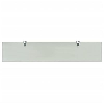VidaXL Zwevend schap 100x20 cm 8 mm glas