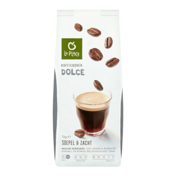 La Place Koffiebonen Dolce 1 kg bij Jumbo