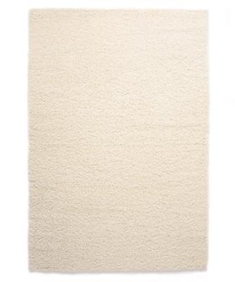 Tapeso Hoogpolig vloerkleed shaggy Trend effen - ivoor - 240x340 cm
