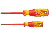 Gedore VDE 2162-2172 PH-02 Schroevendraaierset Kruiskop Phillips, Plat - thumbnail