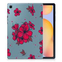Samsung Galaxy Tab S6 Lite | S6 Lite (2022) | Siliconen hoesje | Blossom Red - thumbnail