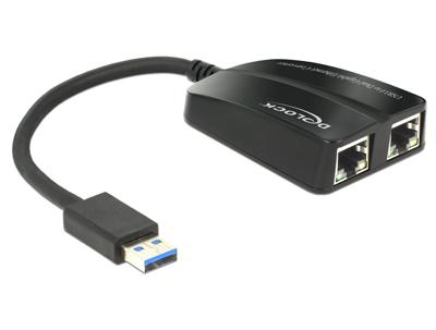 Delock 62583 Netwerkadapter 1 Gbit/s USB 3.0, LAN (10/100/1000 MBit/s) Delock 62583 Netwerkadapter 1 Gbit/s USB 3.0, LAN (10/100/1000 MBit/s)