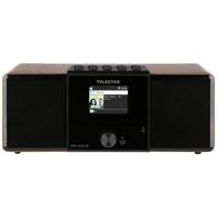 Telestar DIRA S 32i CD Radio/CD-speler DAB+, VHF (FM), Internet DLNA, WiFi, USB, CD, Bluetooth, Internetradio Incl. afstandsbediening Hout (donker) - thumbnail
