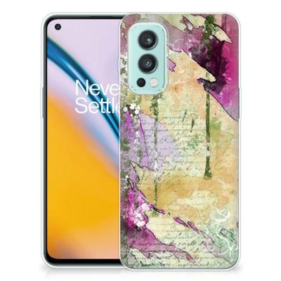 Smartphone hoesje OnePlus Nord 2 5G Letter Painting Smartphone hoesje OnePlus Nord 2 5G Letter Painting