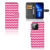 iPhone 13 Pro | Telefoon Hoesje | Waves Pink - thumbnail