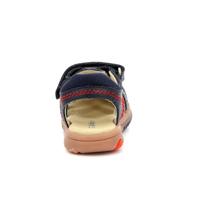 Leren jongenssandalen Platinium KICKERS® marineblauw - thumbnail