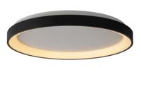 Lucide VIDAL - Plafonnière - Ø 48 cm - LED Dimb. - 1x38W 2700K - Zwart - thumbnail