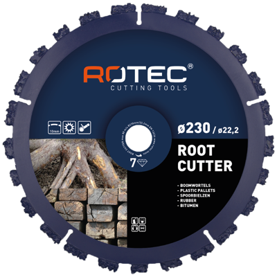 Rotec Diamantzaagblad 'Root Cutter' | Ø300x4,0xØ25,4 - 727.3004 Rotec Diamantzaagblad 'Root Cutter' | Ø300x4,0xØ25,4 - 727.3004