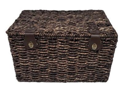 Bakkersmand bruin large 47x31x28 met deksel