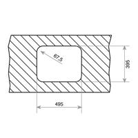 Wastafel met Eén Spoelbak Teka 10125122 10125122 - thumbnail