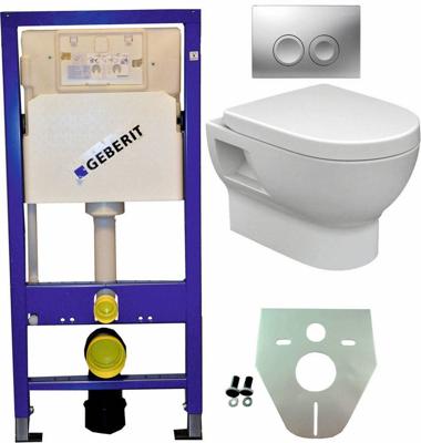 Complete Toiletset met Geberit UP 100 + Mercurius wc + zitt +... Complete Toiletset met Geberit UP 100 + Mercurius wc + zitt +...