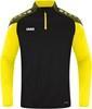 JAKO 8622K Ziptop Performance Kids - Zwart/Zachtgeel - 152