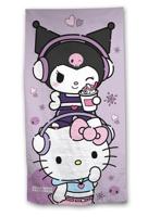 Ty Hello kit & kuromi strandlaken - 70x140 cm - thumbnail