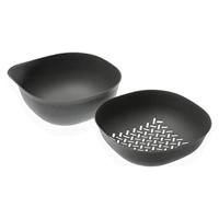 Set zeven Versa Wit Polypropyleen 23,2 x 9,5 x 23,2 cm (2 pcs) - thumbnail