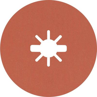 Bosch Accessoires Expert R782 X-LOCK keramische prisma-fiberschijf 115 mm, 22,23 mm, K80 - 1 stuk(s) - 2608621806