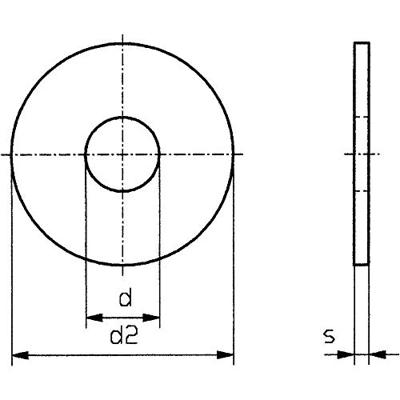 Onderlegring 2.7 mm 9 mm Kunststof 100 stuk(s) TOOLCRAFT 2,7 D9021 POLY 194727