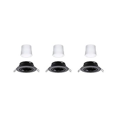 Paulmann 92465 LED-inbouwlamp Set van 3 stuks LED 14.7 W Zwart (mat)