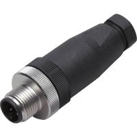 ifm Electronic E12266 Sensor/actuator connector, niet geassembleerd Aantal polen (sensoren): 4 Stekker, recht 1 stuk(s) - thumbnail